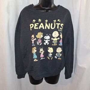 Peanuts Charcoal Sweatshirt